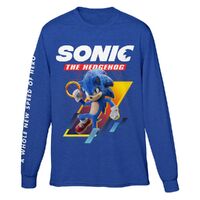 Hero royal heather long-sleeve T-shirt