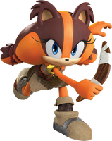 SonicDash2Sticks with her boomerang