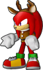 Sonic Runners Christmas Knuckles Model