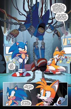 Hedgehogs Can't Swim: Sonic the Hedgehog: Issue 12 (IDW)