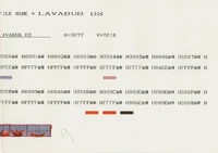 Information about a lava bubbling animation.