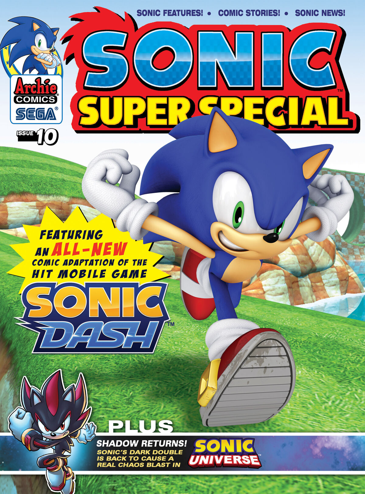 Sonic the Hedgehog 10 (IDW Publishing) Cover B by IdeaFan128 on