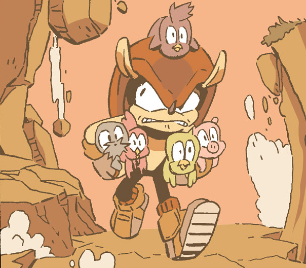 Mighty the Armadillo, Archie Sonic Online Wiki