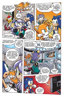 Hedgehogs Can't Swim: Sonic the Hedgehog: Issue 185