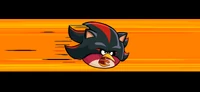 Wingman the Shadow in Angry Birds Friends