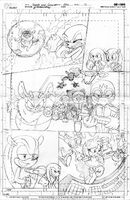 Page seventeen pencils. Art by Jennifer Hernandez.