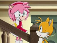 Cosmic Crisis Amy and Tails