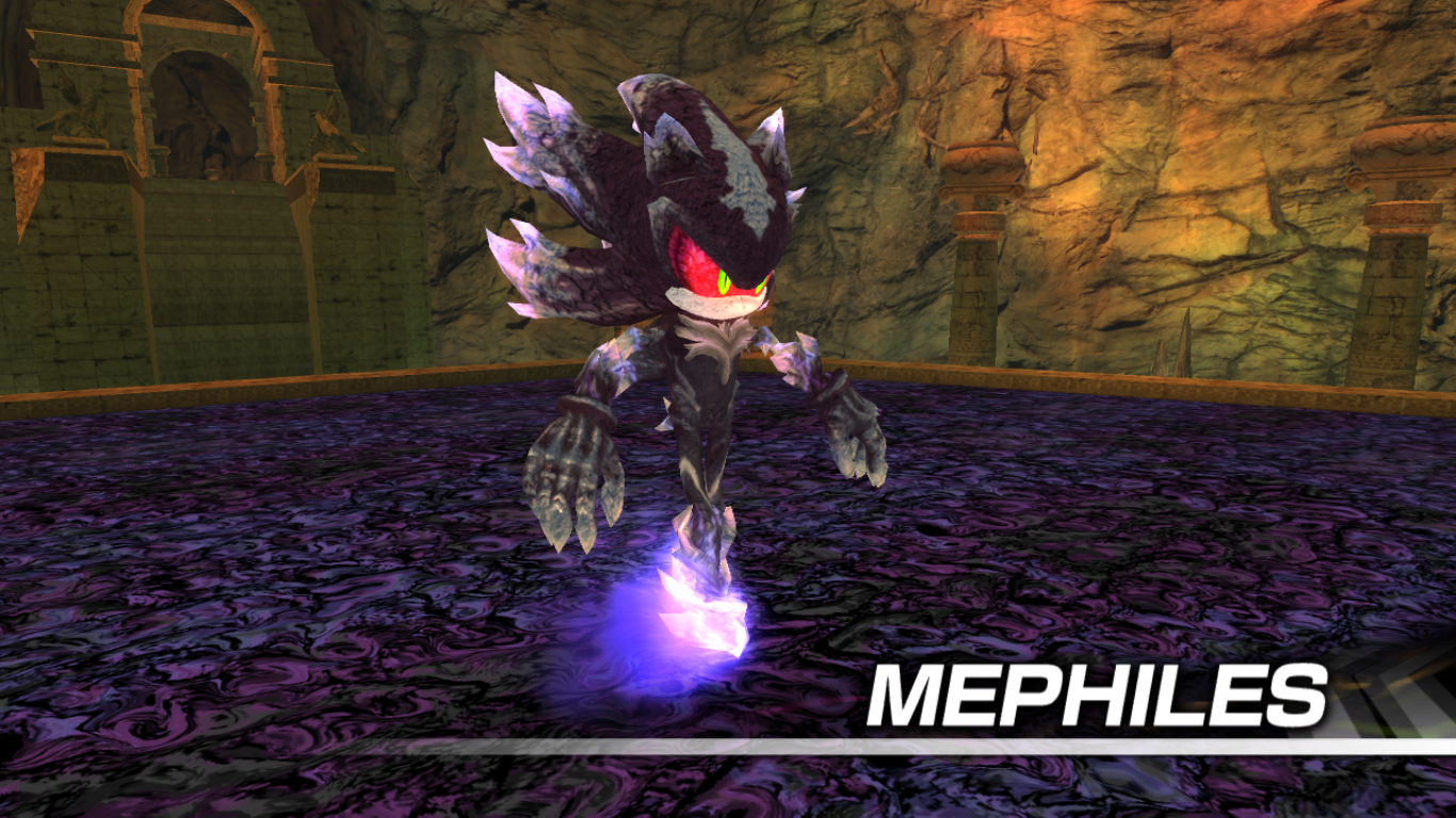 ArtStation - sonic the hedgehog 2006 mephiles darkspine sonic