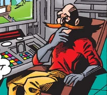 Anti-Robotnik after slimming down, from Sonic Super Special #10
