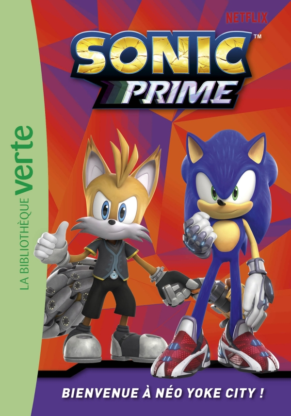 Sonic the Hedgehog: Sonic Prime Sticker & Activity Book : Includes