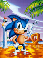 Sonic 1 US promotinal art
