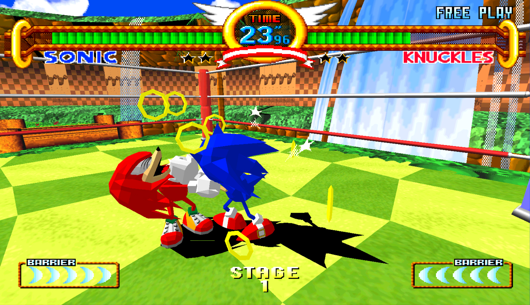 sonic fighters games