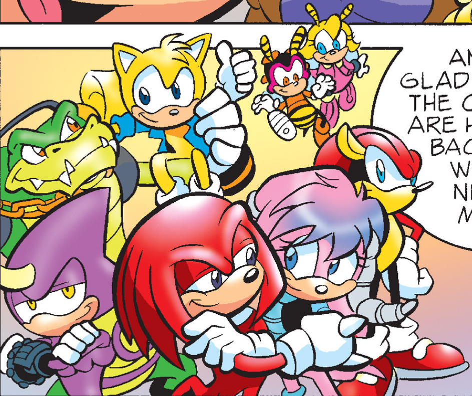 Sonic Series Extra: Knuckles Chaotix, by morgankitten