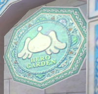 Hero Garden sign