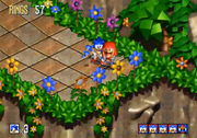 Knuckles in Green Grove Zone