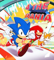 Sonic Mania 4th anniversary. Artwork by Tyson Hesse.