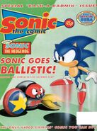 Sonic the Comic #11 (October 1993). Art by Ferran Rodriguez.