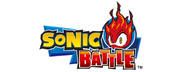 Image shows Sonic Battle logo.