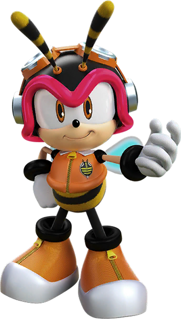 Charmy from #ShadowtheHedgehog.