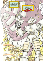 The original SWATbot model during the coup, from .