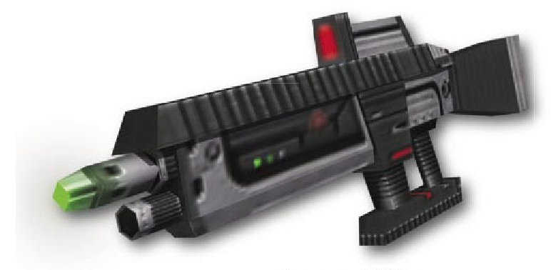 the black hole laser gun