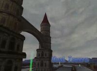 Dual Towers' opening screen.