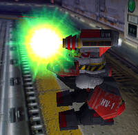 Dr. Eggman's Lock-On Missile after obtaining the Laser Blaster.