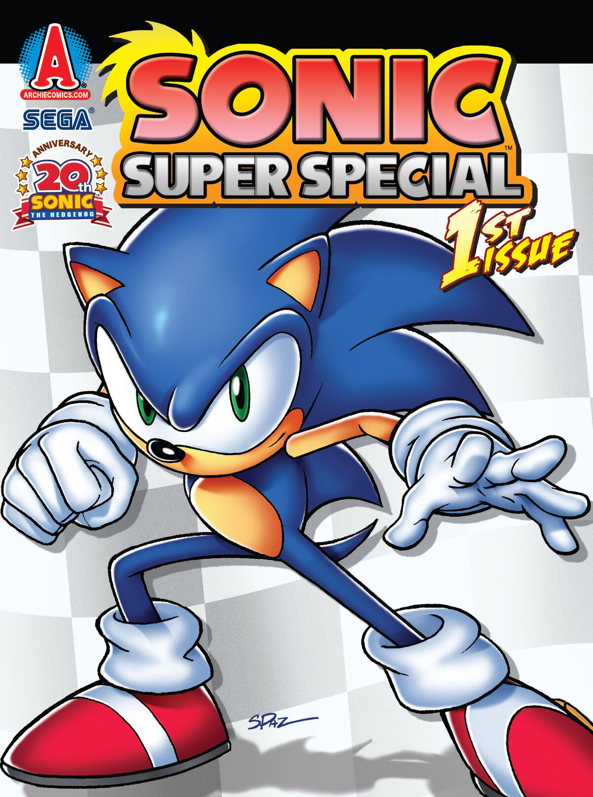 Super Comics: Sonic the Hedgehog (IDW) – #1 – The Reviewers Unite