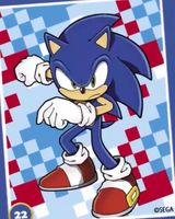 Sonic 2D art stance