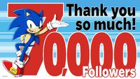 Sonic JP Twitter 70k