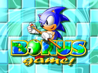 Sonic Pool intro screen.