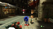 Mauro in Spagonia's Town Stage on the PS3/Xbox 360 version of Sonic Unleashed.