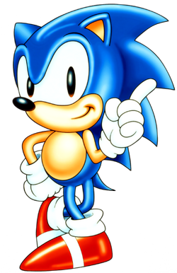 sonic the hedgehog 1 artwork