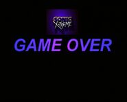 Tech demo Game Over screen