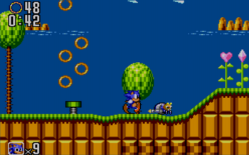 Sonic the Hedgehog 1: Green Hill Zone, Act 2 — Not Enough Rings