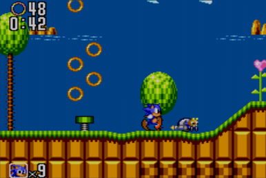 Steam-værksted::Sonic running through Green Hill Zone