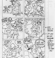 Incomplete scan of page 9. Art by Ken Penders and Mike Kanterovich.