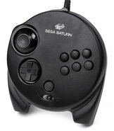 El 3D Control Pad para Sega Saturn.