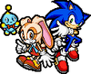 Sonic Advance 3 Cream & Sonic