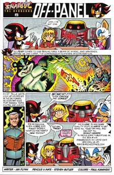 Sonic Universe Issue 4 Off Panel