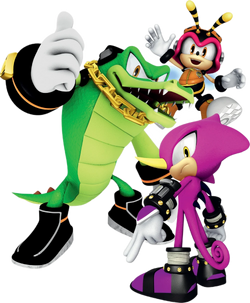 team Chaotix - Sonic modern figures #artwork