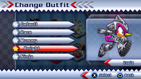 Knight Suit: Challenge: Win Espio Cup in multiplayer.