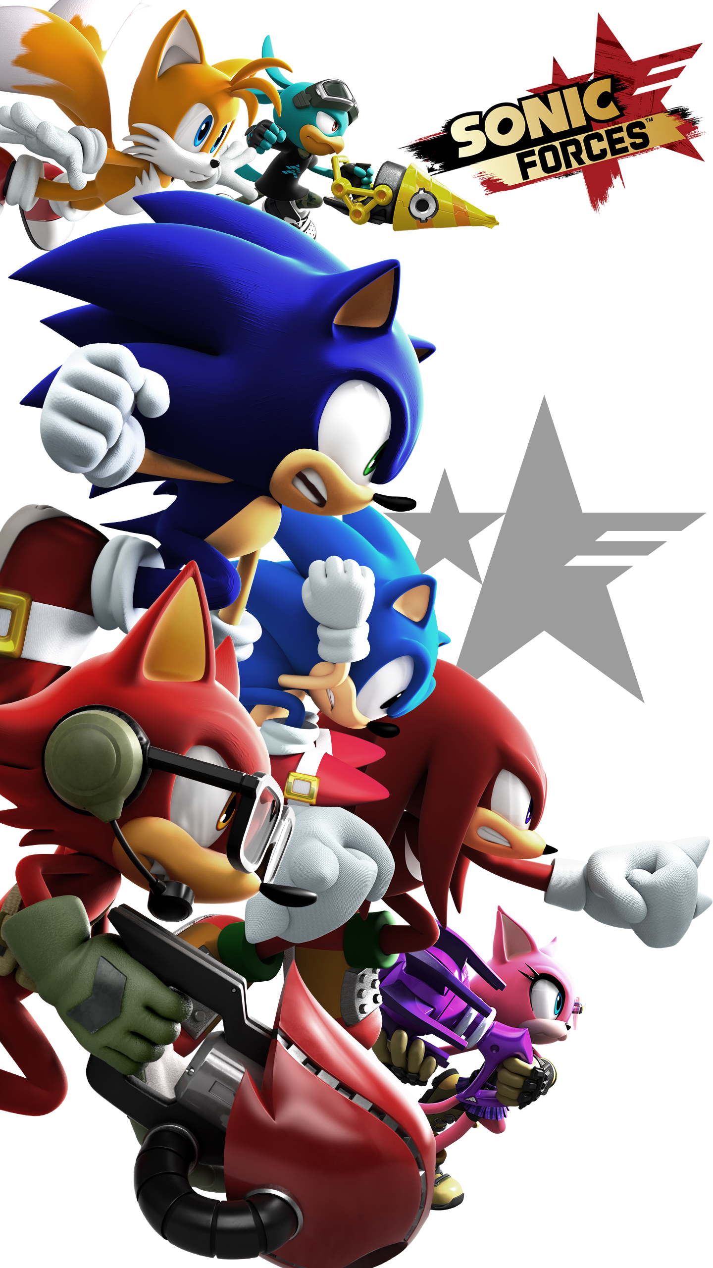 Wallpaper ID 384126  Video Game Sonic Forces Phone Wallpaper Sonic The  Hedgehog 1080x1920 free download