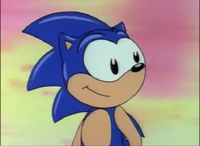 Aosth sonic is happy