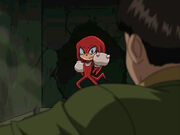 Knuckles Meeting Hawk