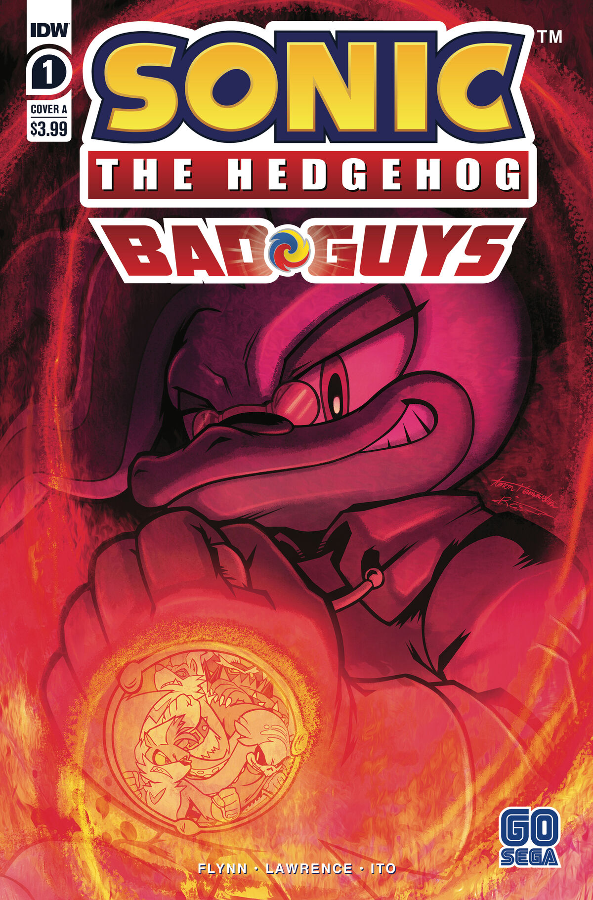 Inside The Pages: Sonic IDW Bad Guys #3