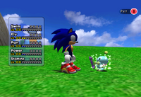 A Chaos Drive affecting a Chao, Sonic Adventure 2: Battle