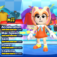 Mii costume from Mario & Sonic at the London 2012 Olympic Games.