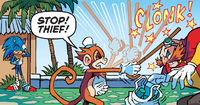 Old Monkey vs Eggman