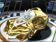 A version of the Golden Lightron, from Team Sonic Racing.